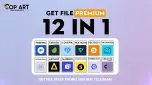 Get File Thiết Kế Premium 12in1 File lẻ