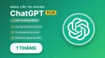 ChatGPT 5 Plus 20$ 1 tháng – Tài khoản riêng