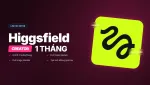 Higgsfield Creator 249$ 1 tháng – Tài khoản