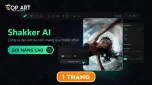 Tài khoản Shakker AI Nâng cao 1 tháng