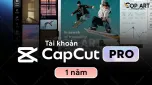 Capcut Pro chính chủ 12 tháng